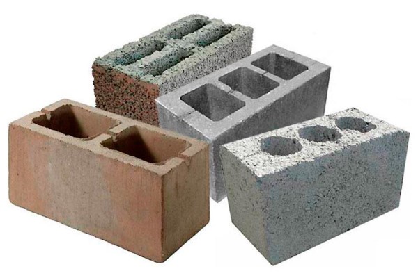 виды строительных блоков